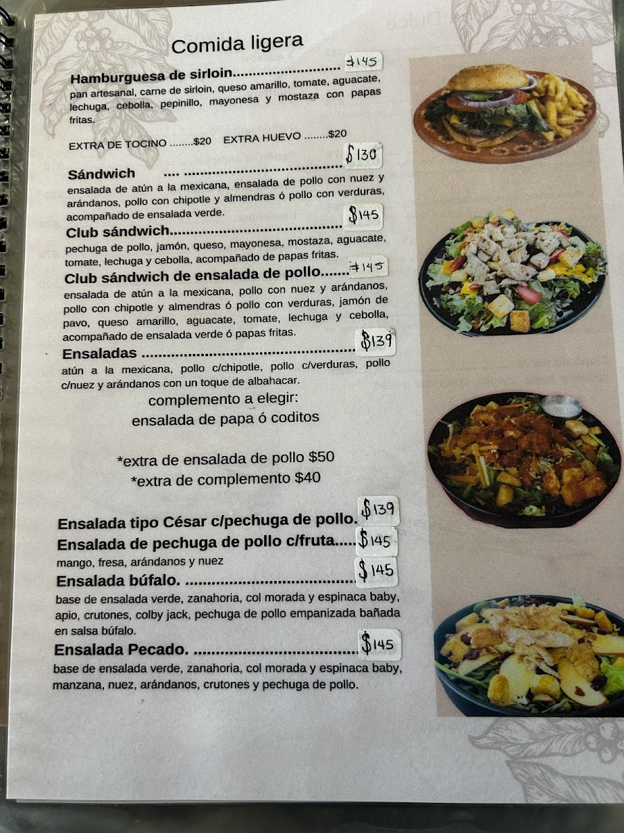 Café Tatiaxca Menu - Image 2