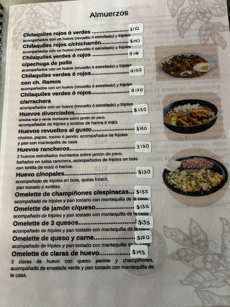 Café Tatiaxca Menu - Image 4